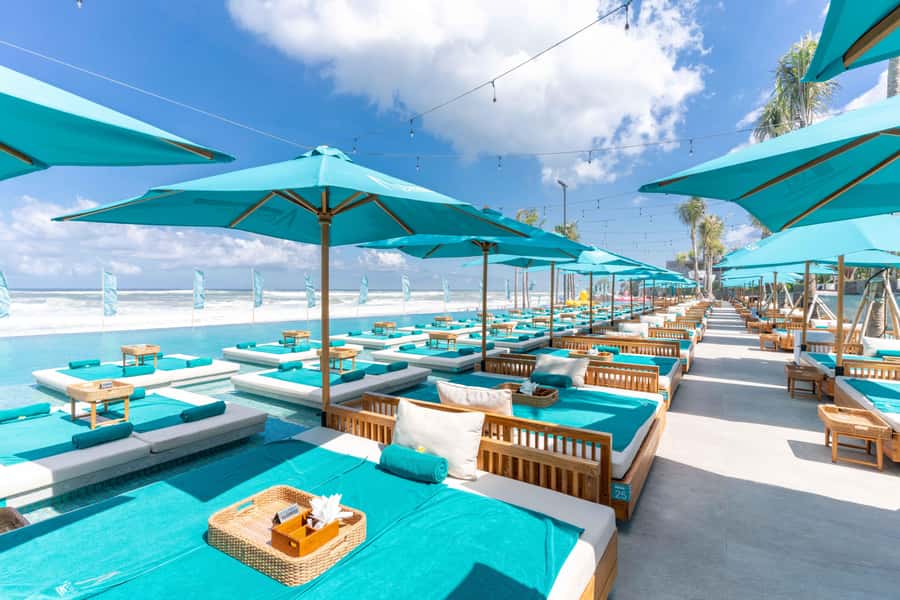 Atlas Beach Club Bali: DayBed/Sofa Booking with F&B Credit - Balinese shows, DJs, and the changing mood