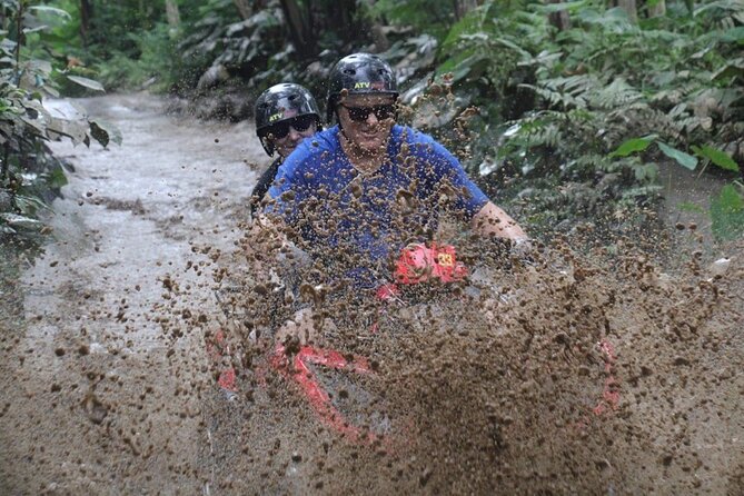 ATV Bali (QuadBike) And White Water Rafting Adventure - A muddy route through Bali’s rural interior