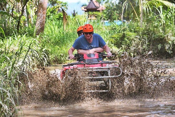 Ayung River Rafting and Tandem ATV Ride - The morning ride from Seminyak to Singapadu