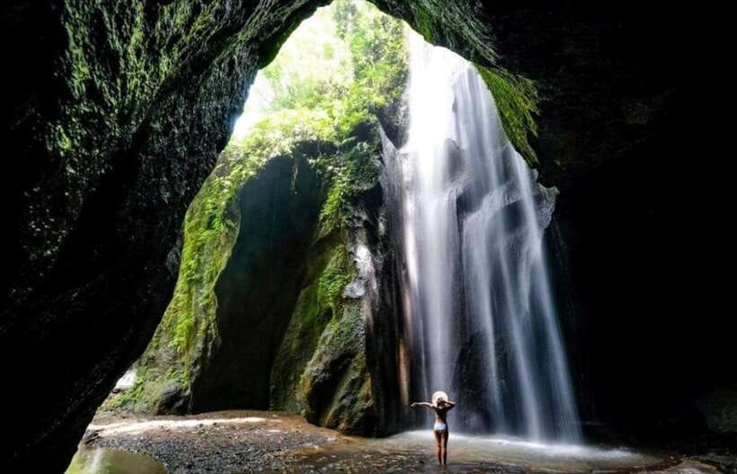 Bali: 3 best waterfall and tegalalang rice terrace - A full day from your hotel to Bali’s inland waterfalls