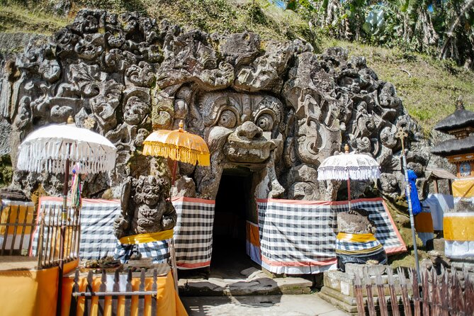 Bali Adventure Tour: Hidden Canyon, Tegenungan Waterfall, Goa Gajah temple - Gunung Kawi and the final temple visit