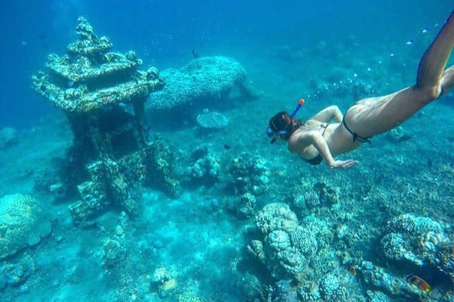 Bali/Amed: Underwater Temple Snorkeling Experience - The Japanese Shipwreck: history with changing visibility