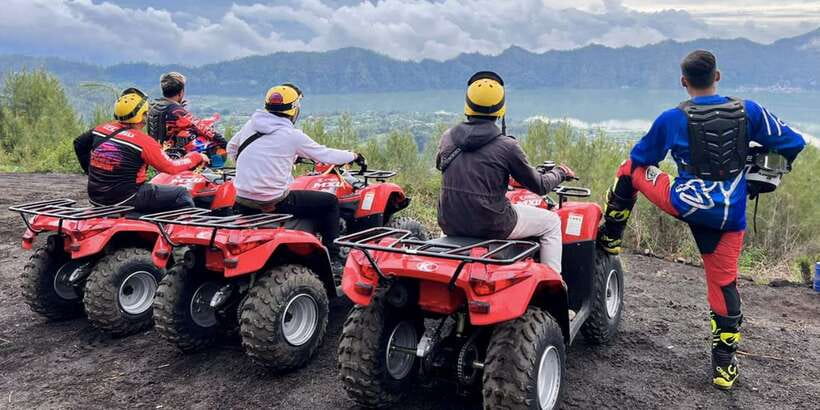 Bali: ATV Batur Sunrise, Lava, Pine Forest and Hot Spring - Sunrise at Mount Batur