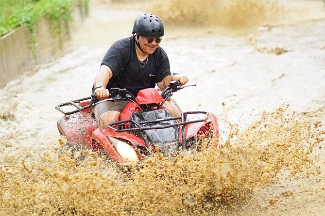 Bali ATV Quad Bike and Snorkeling at Blue Lagoon Tanjung Jepun Combination Tour - From Padang Bai fishing village to Blue Lagoon