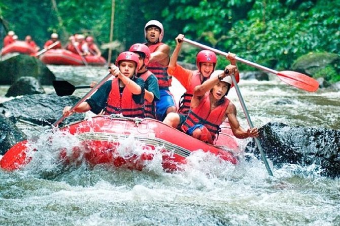 Bali ATV Quad Bike and Water Rafting with Lunch & Transport - The Ayung River rafting run