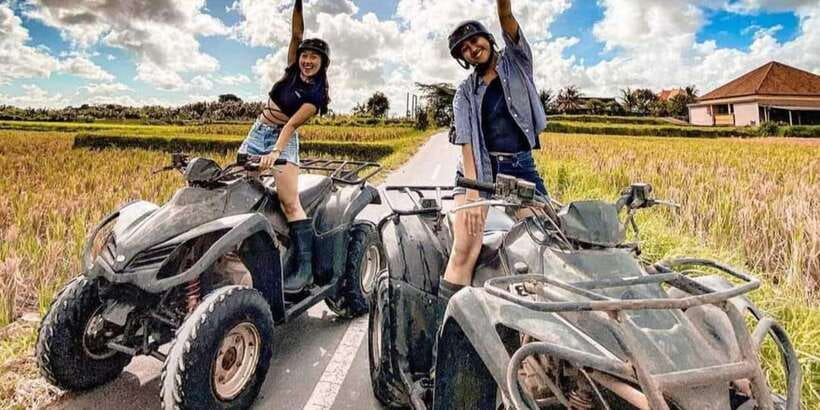Bali ATV Quad Bike & River Tubing include lunch and transfer - The 1.5-hour ATV ride through Bali’s countryside