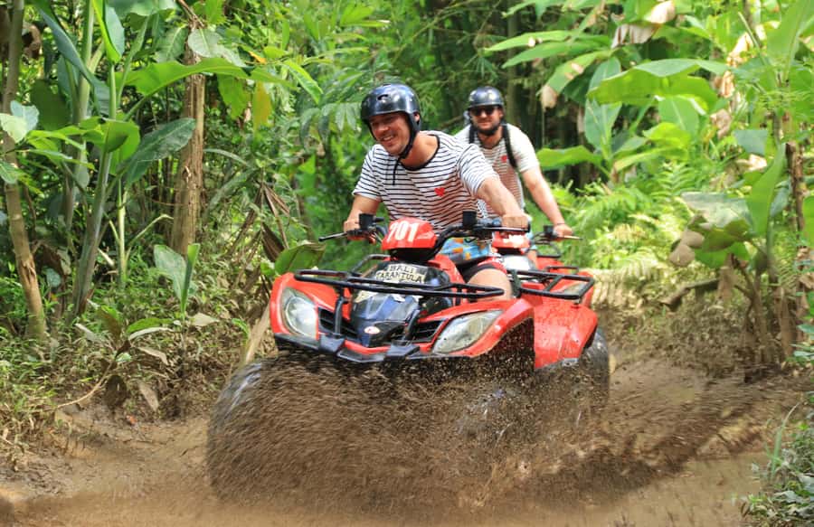 Bali: ATV Quad Bike Through Waterfall and Tunnel - What to bring for a muddy ride