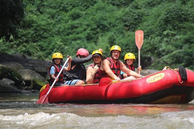 Bali ATV Rafting And Ubud Waterfall Private Tour - Ayung River rafting and the long way down