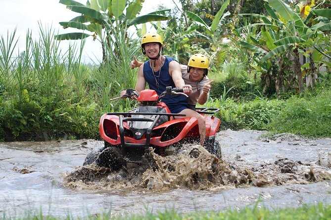 Bali ATV Ride Adventure Tours - Best Ubud Activity - Rice terraces, jungle, and bamboo forest