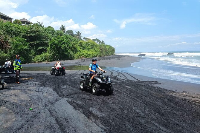 Bali ATV Ride In the beach sunset atv tour - Village roads, ocean views, and photo stops
