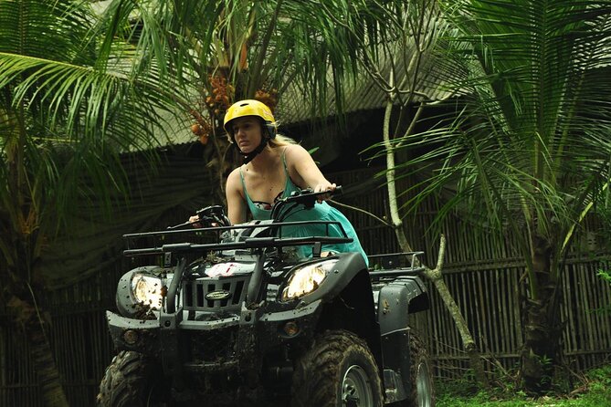 Bali ATV Ride tour Ubud - The waterfall and village sections