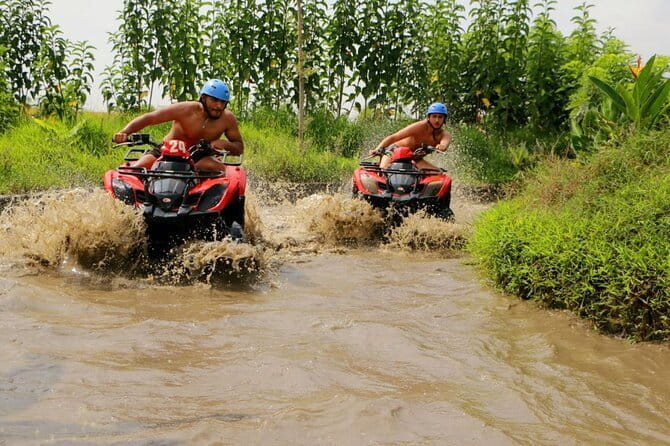 Bali ATV Ride Ubud Waterfall,RiceField,River,Kingkong-Temple cave - What the Singapadu ATV route is really like