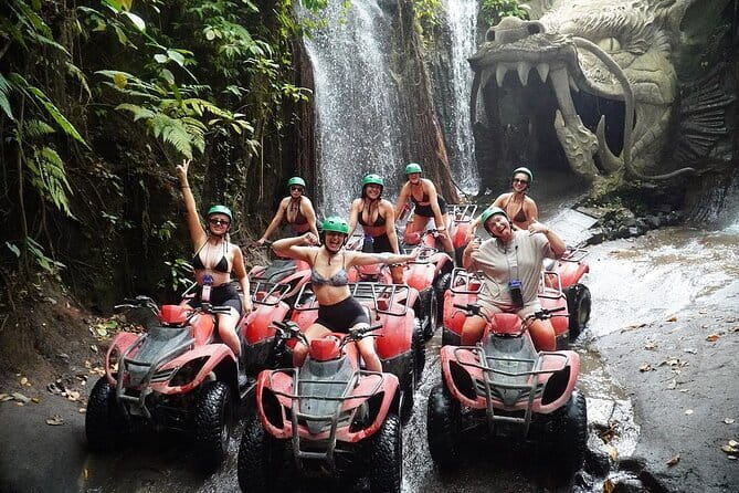 Bali ATV Ride with Waterfall Dragon Cave and Lunch by Penidago - Key points at a glance