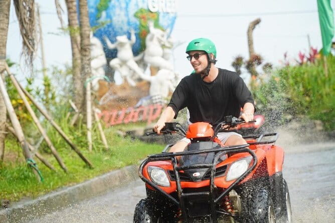 Bali ATV Ride with Waterfall Dragon Cave and Lunch by Penidago - From ATV Green Bali Adventure to Silakarang Village