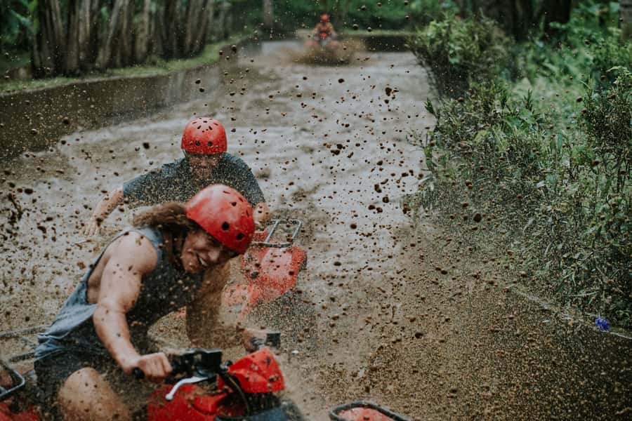 Bali: ATV, Water Rafting, and Monkey Forest Tour - One day, three sides of Bali
