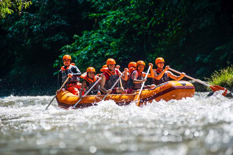 Bali: Ayung River Guided Rafting Adventure with Lunch - Arriving at the Ayung Valley starting point