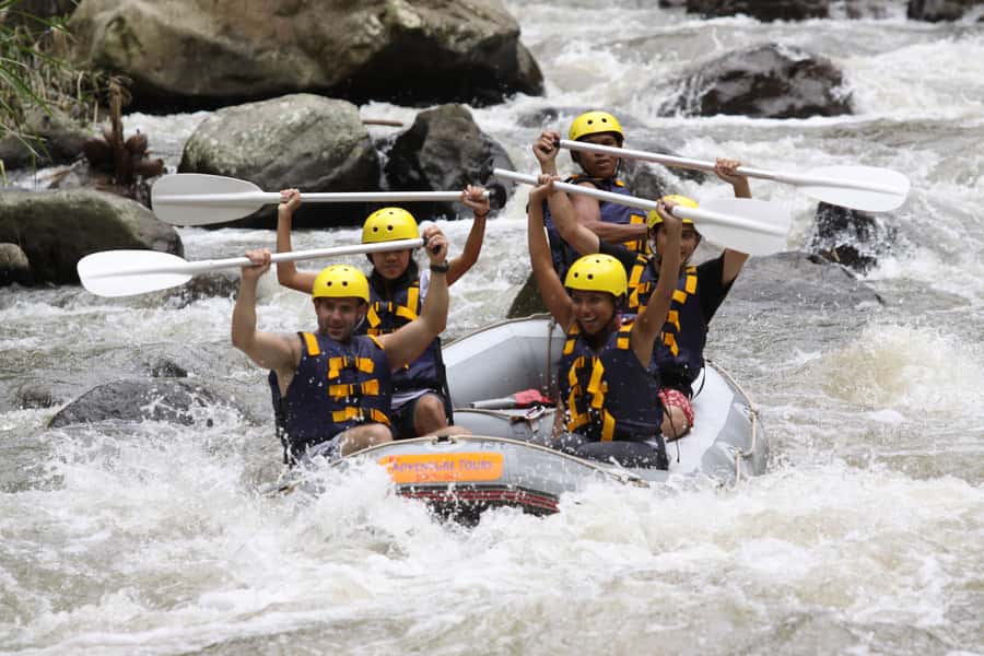 Bali: Ayung River Premium White Water Rafting with Lunch - Safety, equipment, and the people who should skip it