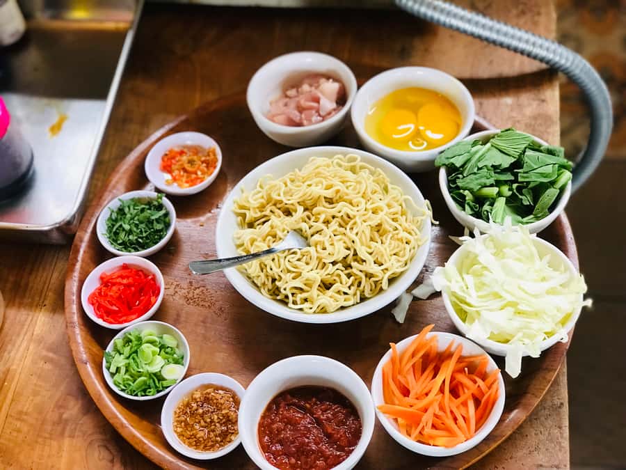 Bali: Balinese Cooking Class and Market Tour - Morning tea before the kitchen work