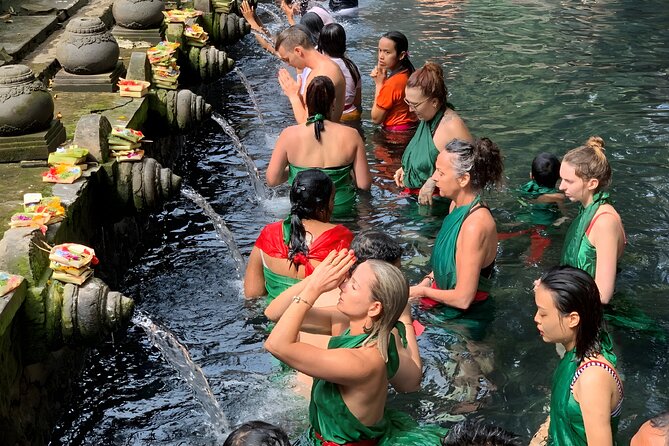 Bali: Barong Dance, Rice Terrace, Volcano, Temple, Waterfall Tour - Tirta Empul, a holy spring temple