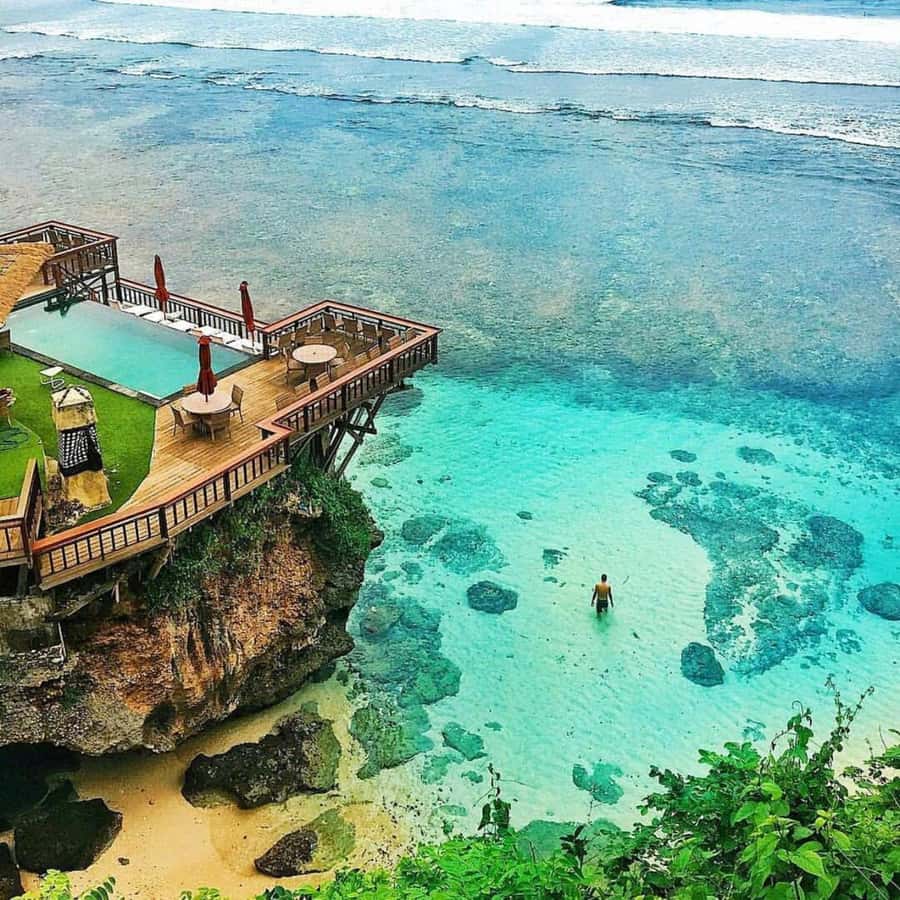 Bali: Beachfront Paradise & Sunset Journey with Dinner - Padang Padang’s surf setting and photo corners