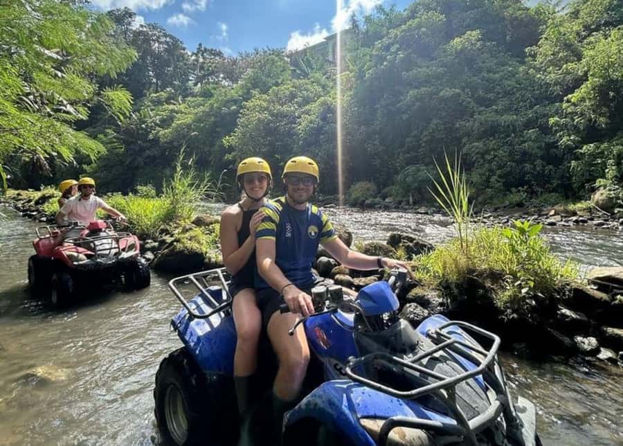 Bali: Beji River Adventure ATV Adventure Exclusive trails - Mysterious Cave Tracks add a change of mood