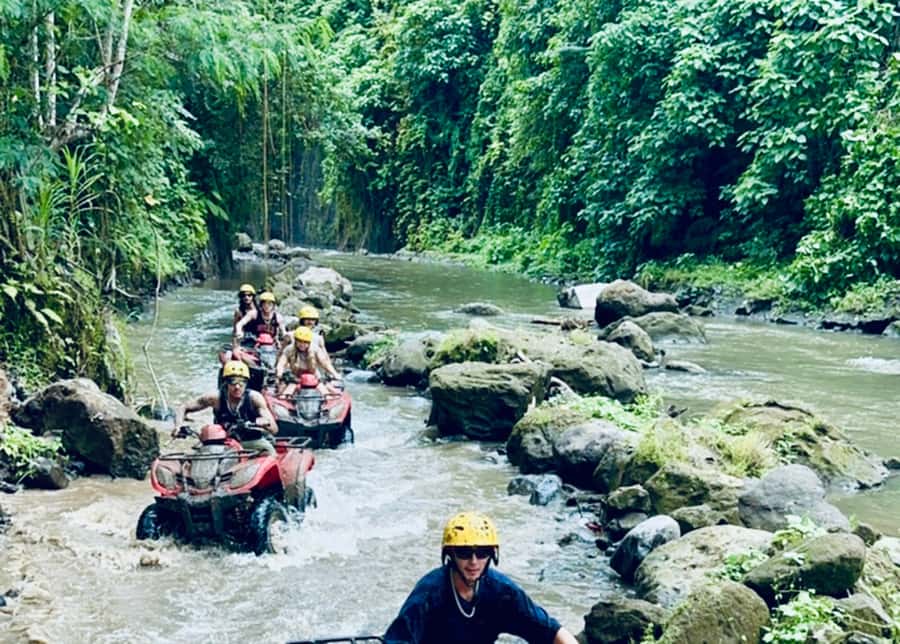 Bali: Beji River Adventure ATV Adventure Exclusive trails - What the $20 price really includes