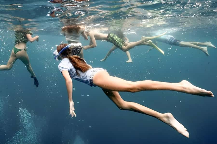 Bali: Blue Lagoon Beach Snorkeling Tour with Lunch - Life jackets, coral care, and comfort in the water