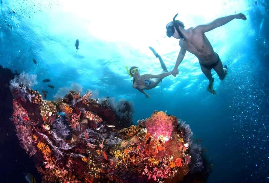 Bali: Blue Lagoon Snorkeling with Lunch & Transport - Blue Lagoon Beach and the first swim