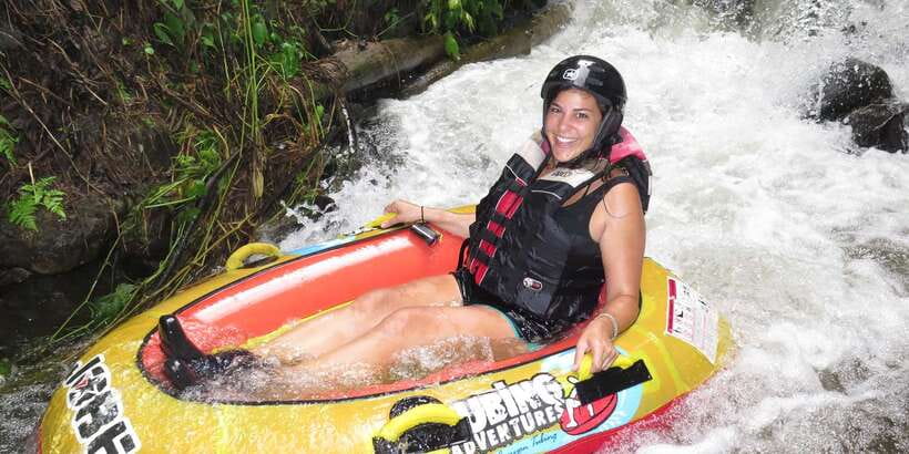 Bali: Canyon Tubing Adventure - My call: book it for a supported jungle adventure