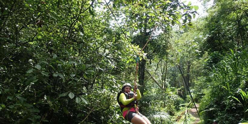 Bali: Canyon Tubing Adventure - A 500-meter walk to the mountain spring