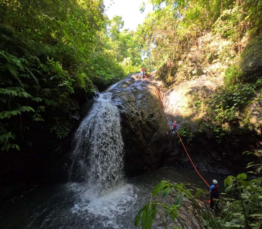 Bali: Canyoning Adventure in Sambangan Canyon - Entering the canyon: a route built around variety