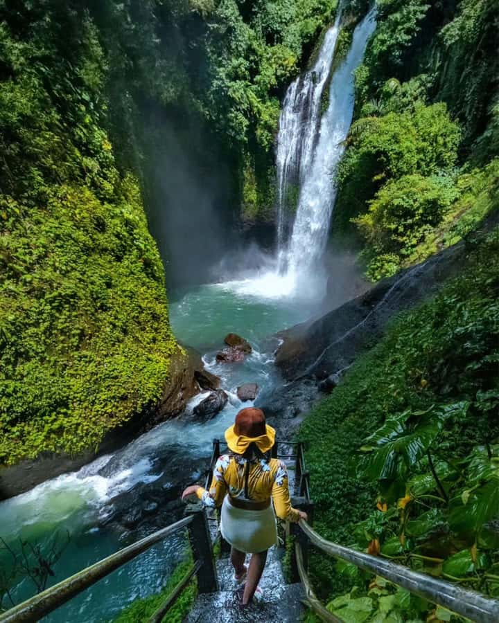 Bali: Cliff Jumping Gitgit Waterfalls & Rice Terrace Tour - Banyumala offers the day’s peaceful swim