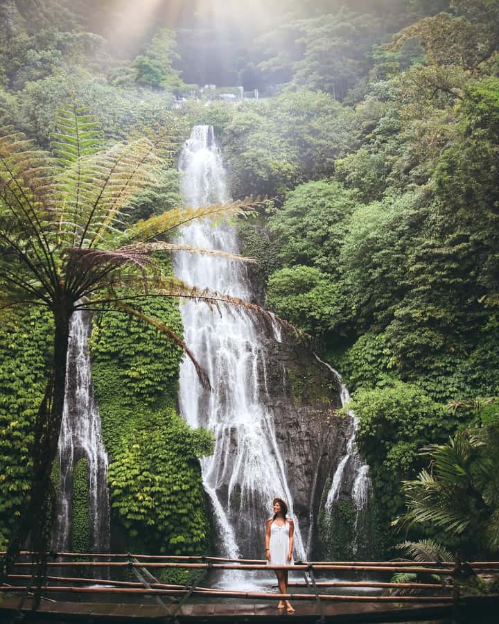 Bali: Dolphin Watching, Snorkeling, and Munduk Day Tour - Banyumala Twin Waterfalls in Munduk