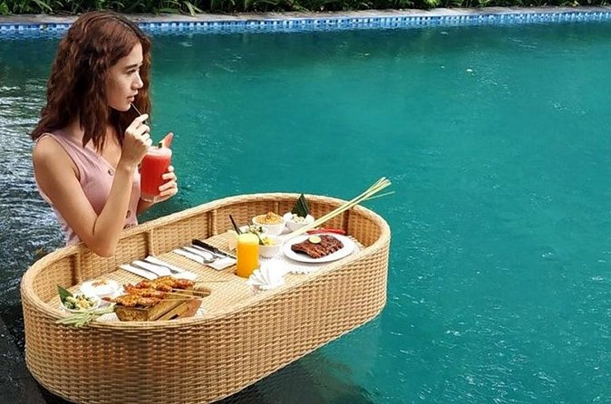 Bali Floating Pool Lunch at Beach View Restaurant Nusa Dua - Who will enjoy this most