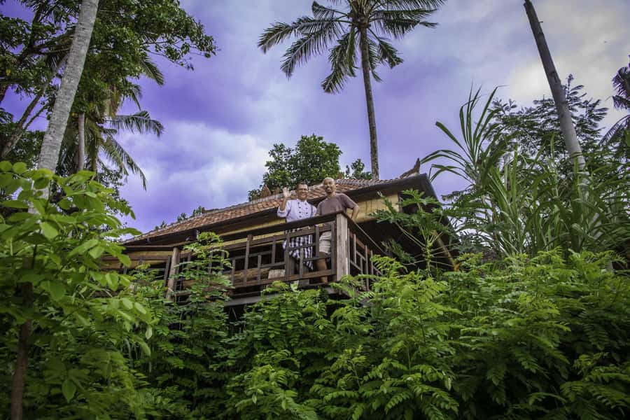 Bali: Full-Day Eat Pray Love Tour with Rice Terraces & Yoga - Tirta Empul: approach the purification ritual with care