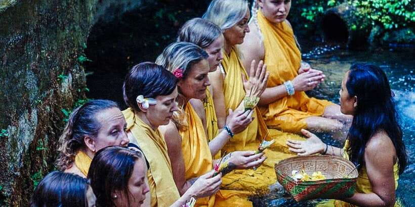 Bali: Full-Day Private Water Temple Ritual & Yoga Class - Yoga and meditation with personal guidance