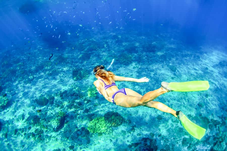 Bali: Full-Day Snorkeling Trip to Nusa Penida & Manta Point - Your first water session at Manta Point
