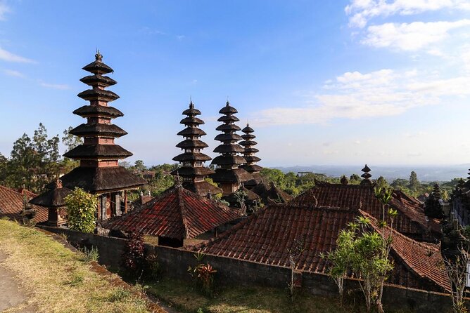 Bali Full Day Temple Tour - Private Sightseeing Trip - Besakih puts Mount Agung in the frame