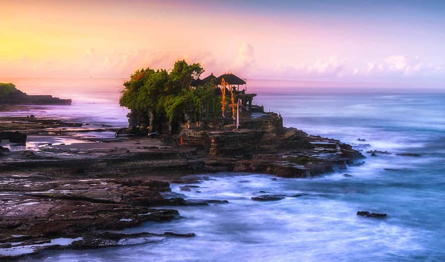 Bali: Full-Day Tour of Nungnung Waterfall, Tanah Lot Tample - Nungnung Waterfall rewards the effort