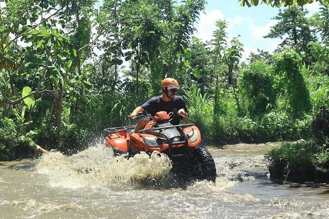 Bali Fun Ride Quad Bike ATV and Waterfall Tour - Starting at your hotel in Bali