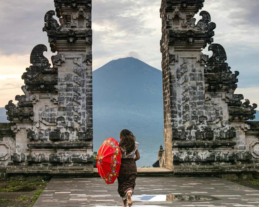 Bali: Gate of Heaven, Waterfall and Ubud All-Inclusive Tour - Rice terraces and the swing finish