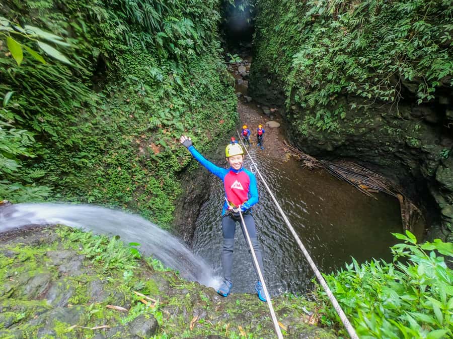 Bali: Gitgit Canyon Canyoning Trip with Breakfast and Lunch - Breakfast at basecamp before the ropes
