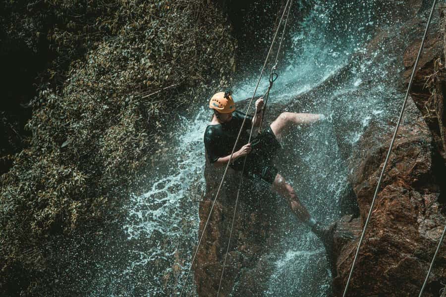 Bali: Gitgit Waterfall Canyoning with Transfers & Lunch - The early ride north from Bali