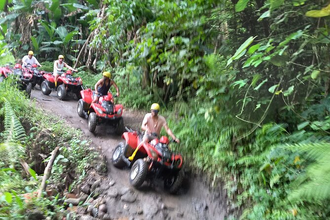 Bali : Gorilla Cave ATV & Ubud White Water Rafting With Lunch - The ATV route and Gorilla Face Cave