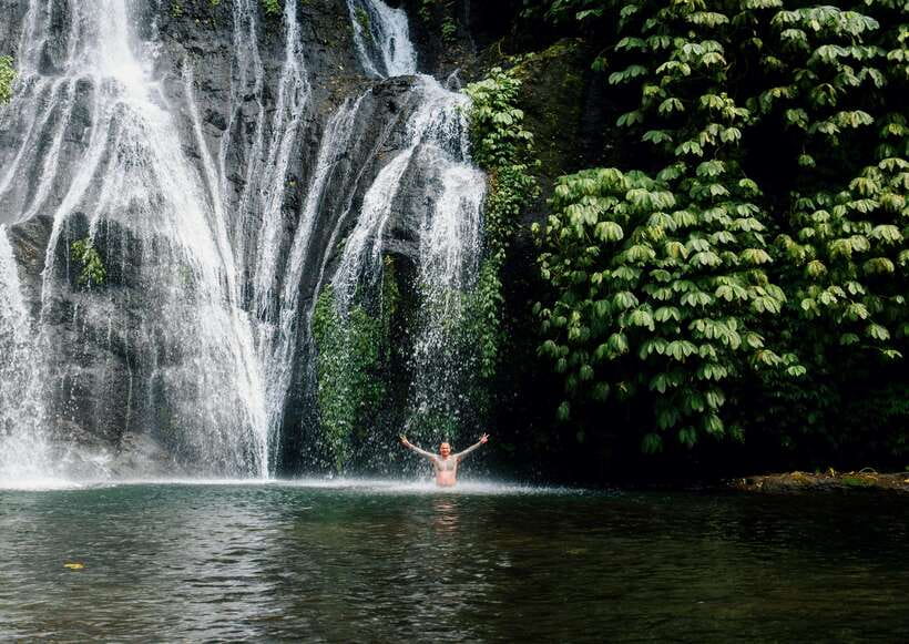 Bali: Hidden Waterfalls Private Tour (All-Inclusive) - Banyu Wana Amertha and its calm pools