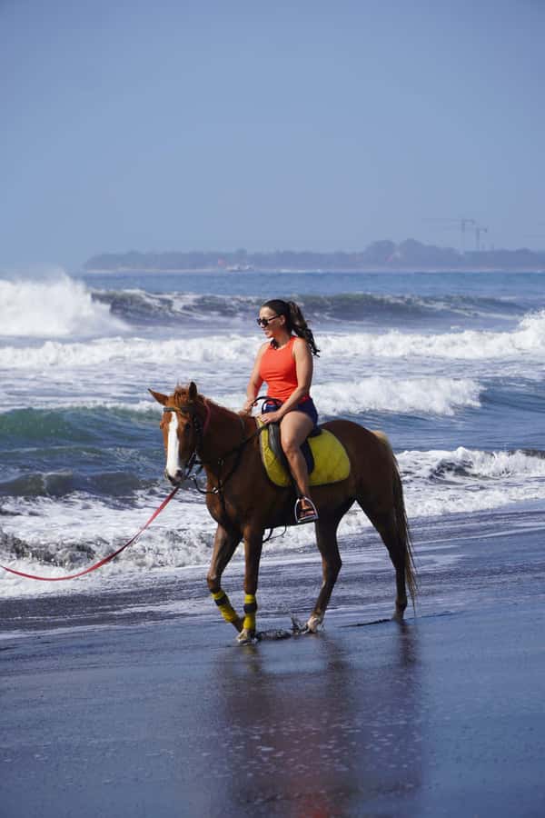 Bali: Horse Riding Beach Experience with Optional Transport - Reaching Tangtu Beach on horseback