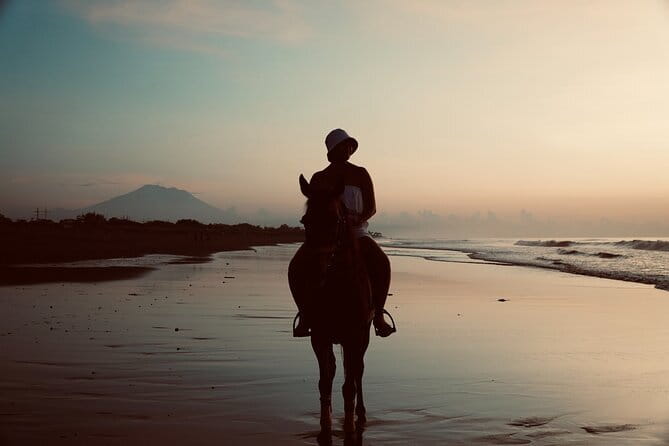 Bali Horse Riding Sanur Beach include Transport - Tangtu Beach and the black-sand track