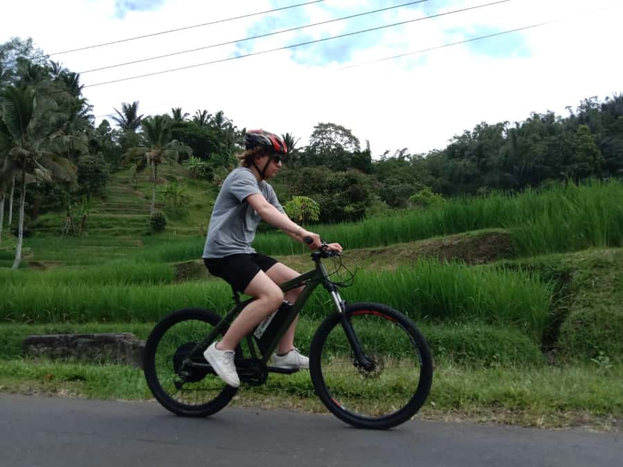 Bali: Jatiluwih Full-Day E-Bike and Trekking Tour - Finishing at a rural Balinese compound