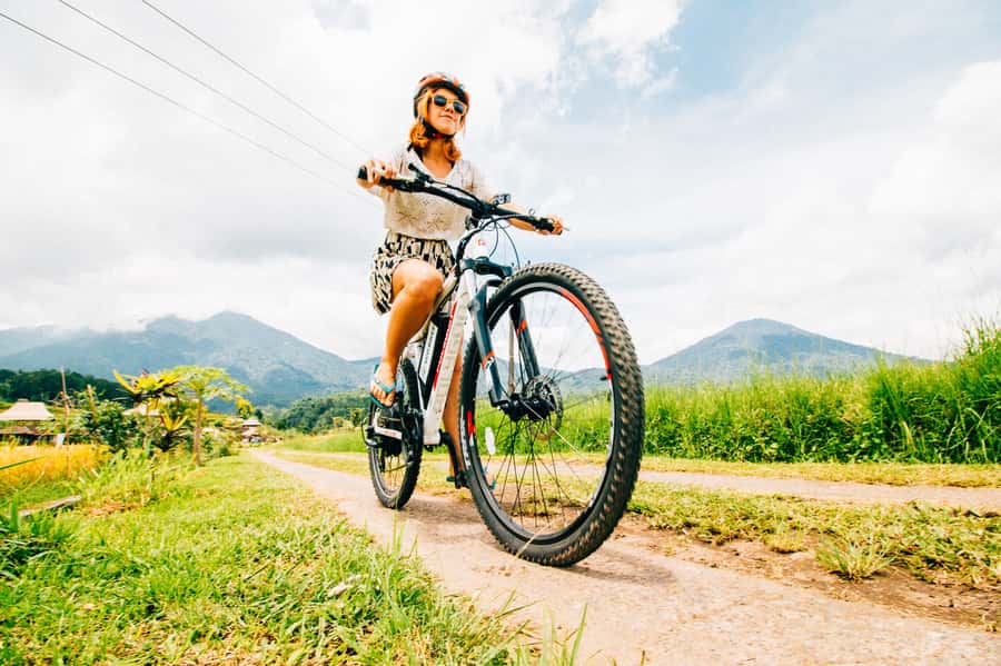 Bali: Jatiluwih Rice Terraces 1 Hour Electric Bike Tour - Meeting the bikes in central Jatiluwih