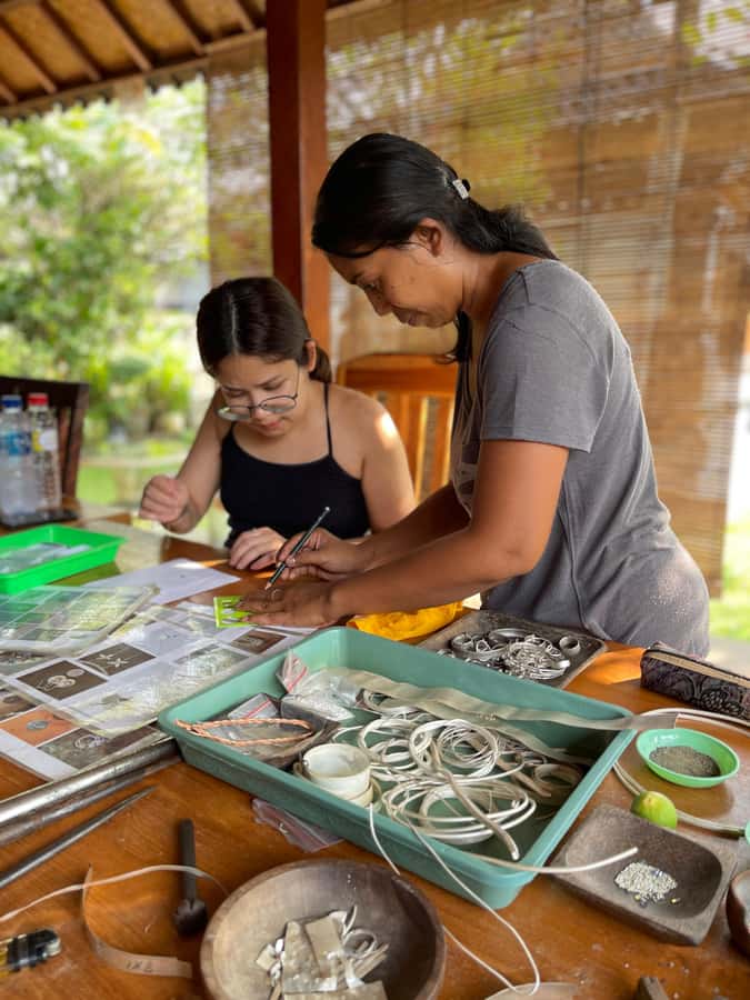 Bali Jewelery Silver Making class with Own Design - Key points before you book